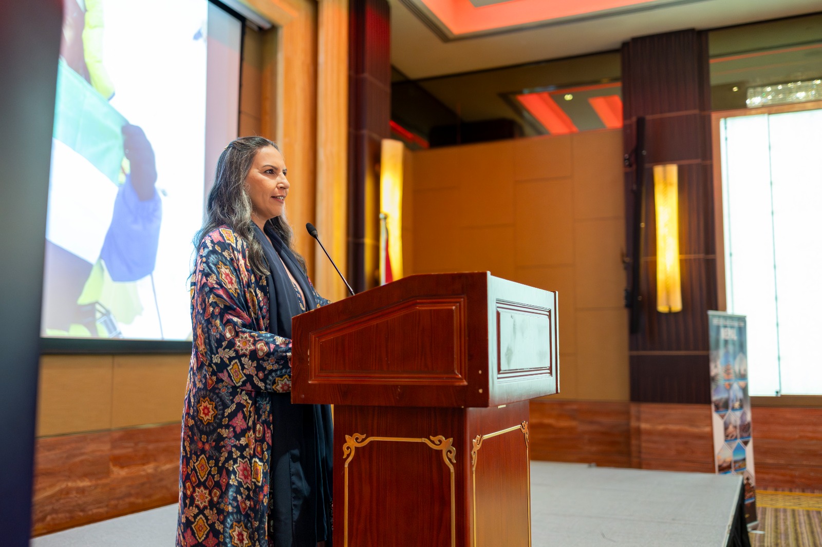 The Nepalese Embassy in Abu Dhabi celebrates  Mount Everest. 