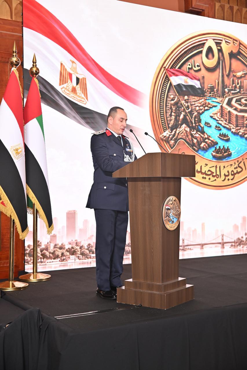 ملحق الدفاع المصري يؤكد أهمية النصر في استعادة الأرض وصون السيادة ويشدد على تعزيز التعاون العسكري والأمني بين مصر والإمارات.